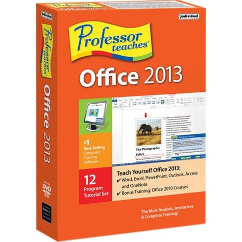 professor teaches office 2013